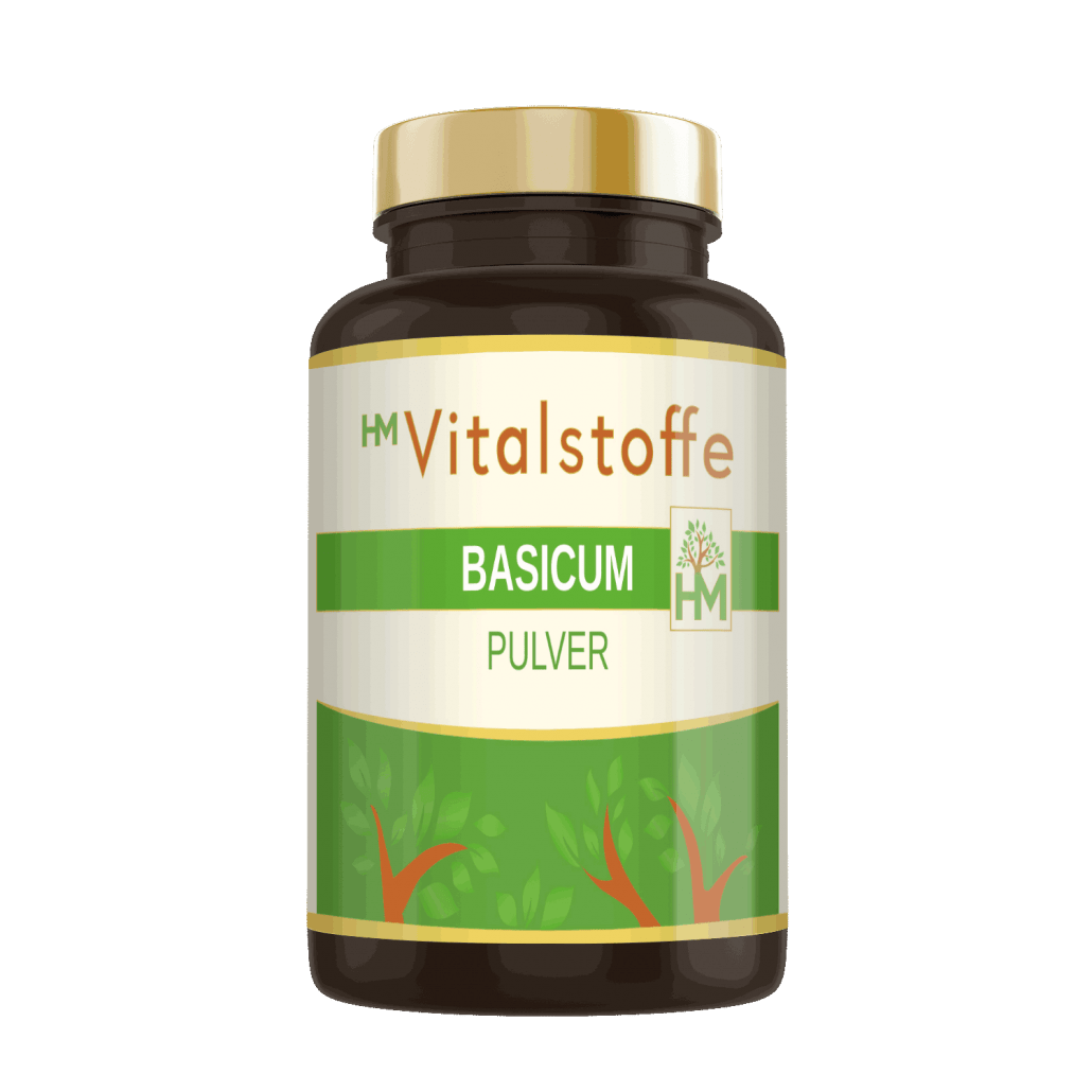 HM Vitalstoffe Basicum Pulver label